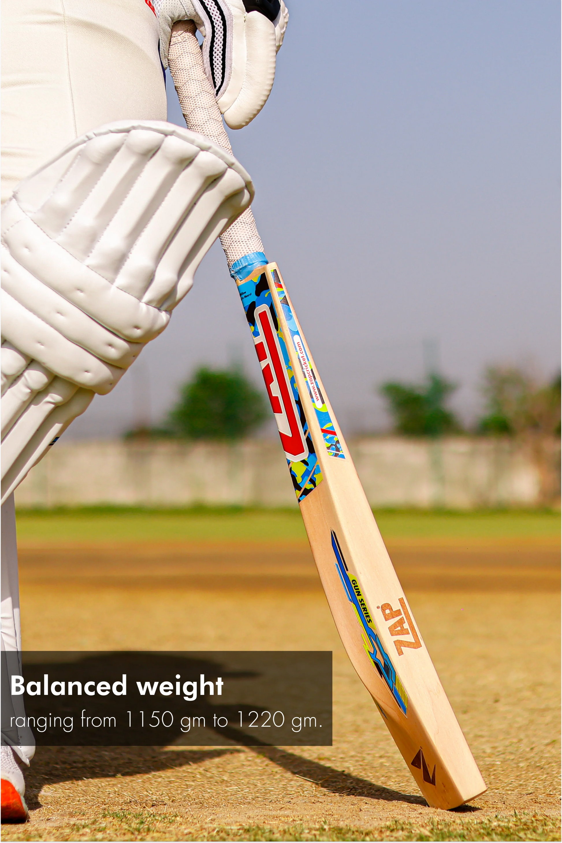 ZAP Gun Carbine 10000 English Willow Cricket Bat-4