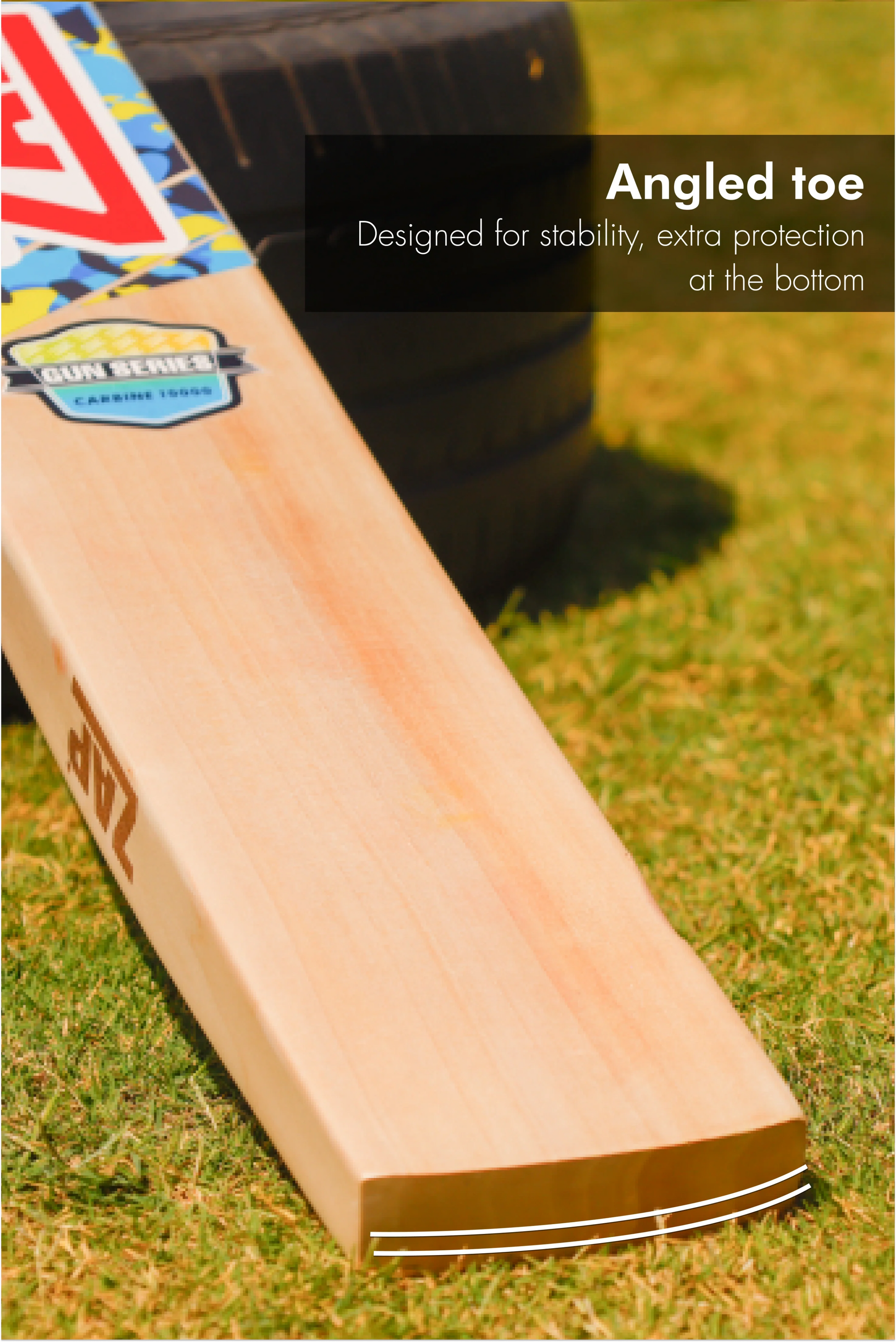 ZAP Gun Carbine 10000 English Willow Cricket Bat-1